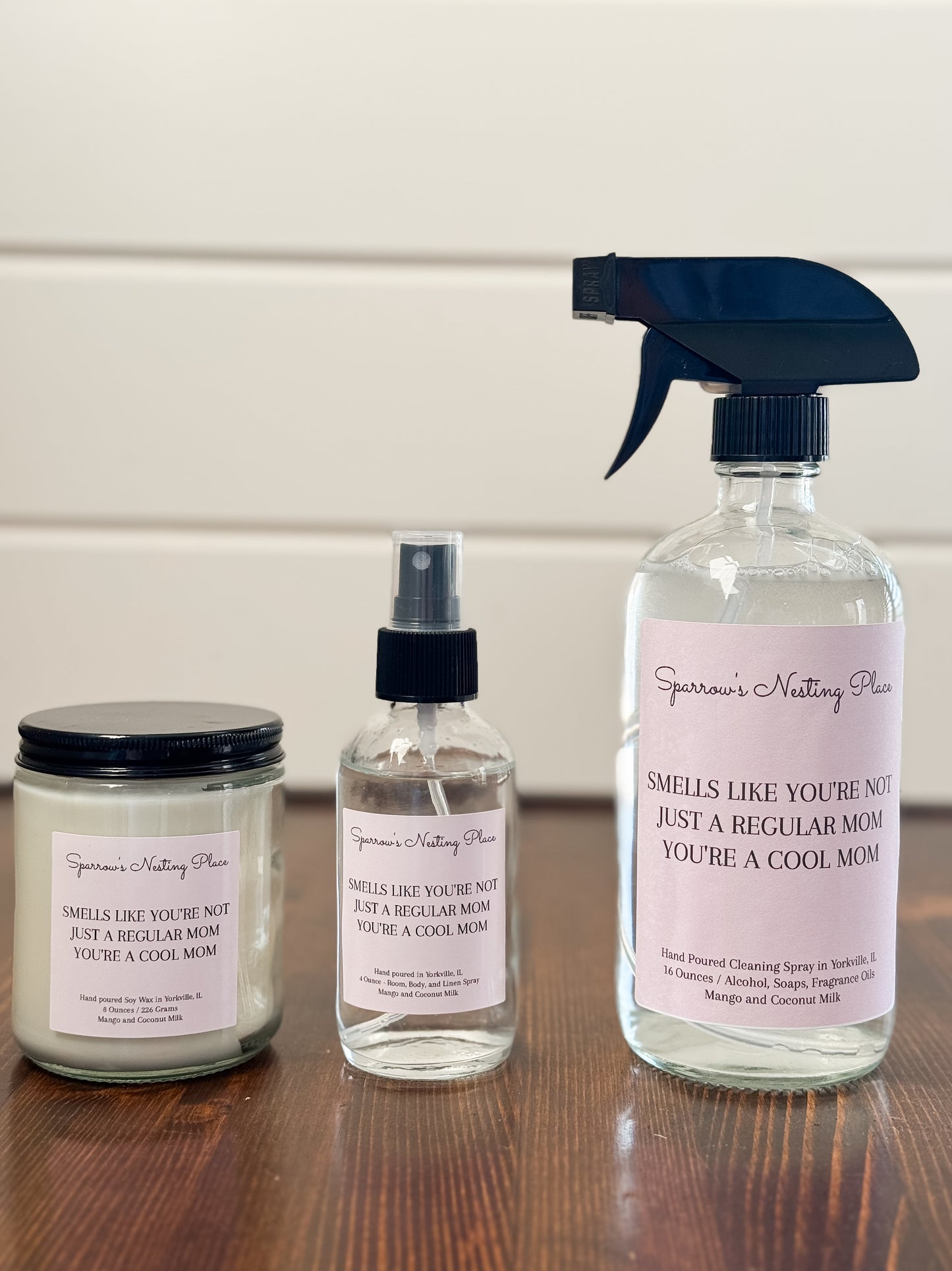 The Rest & Reset Mama Set - Candle and Sprays