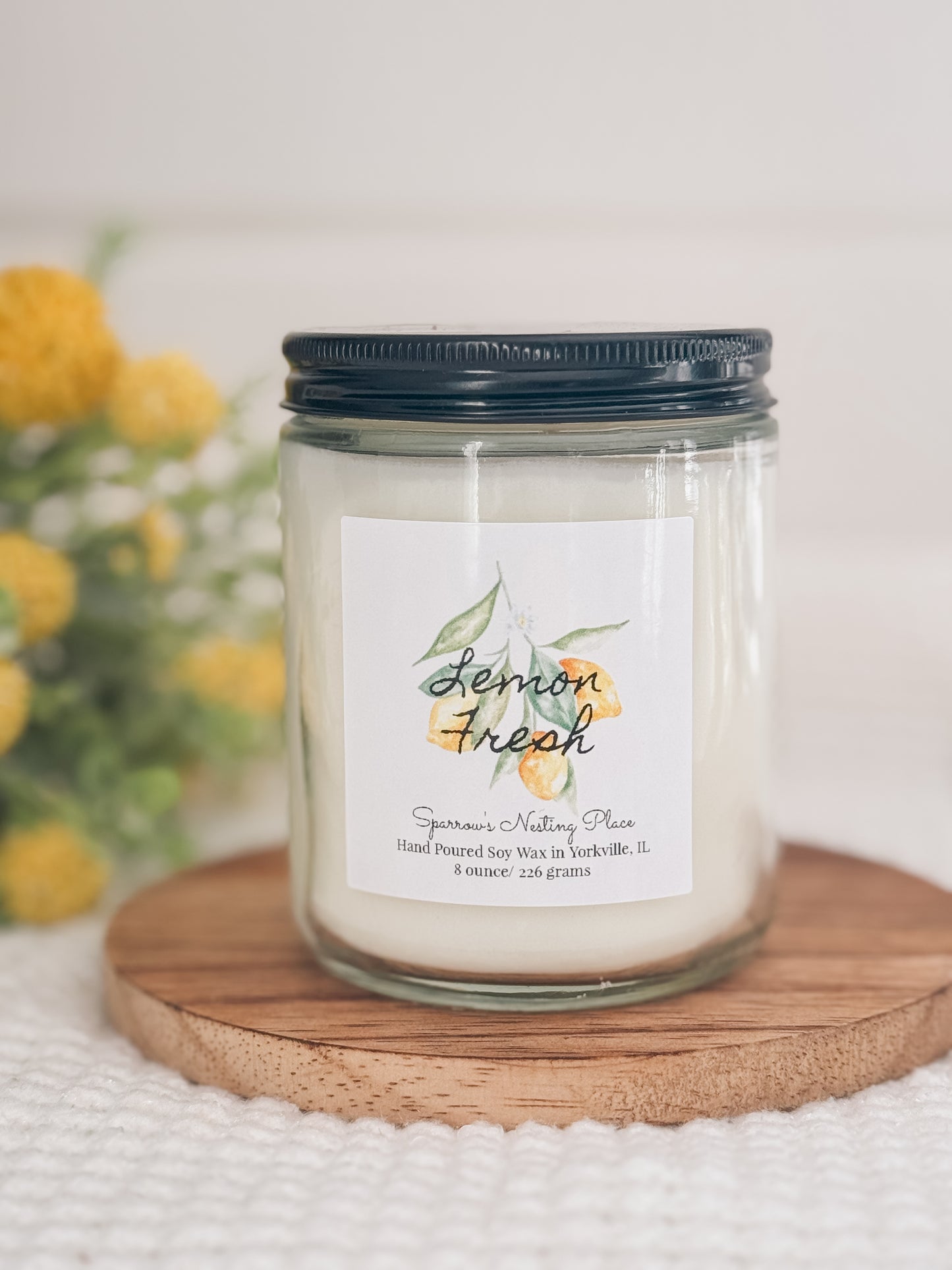 Natural Soy 8 Ounce Candles