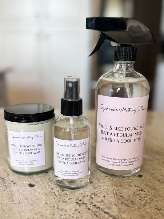 The Rest & Reset Mama Set - Candle and Sprays